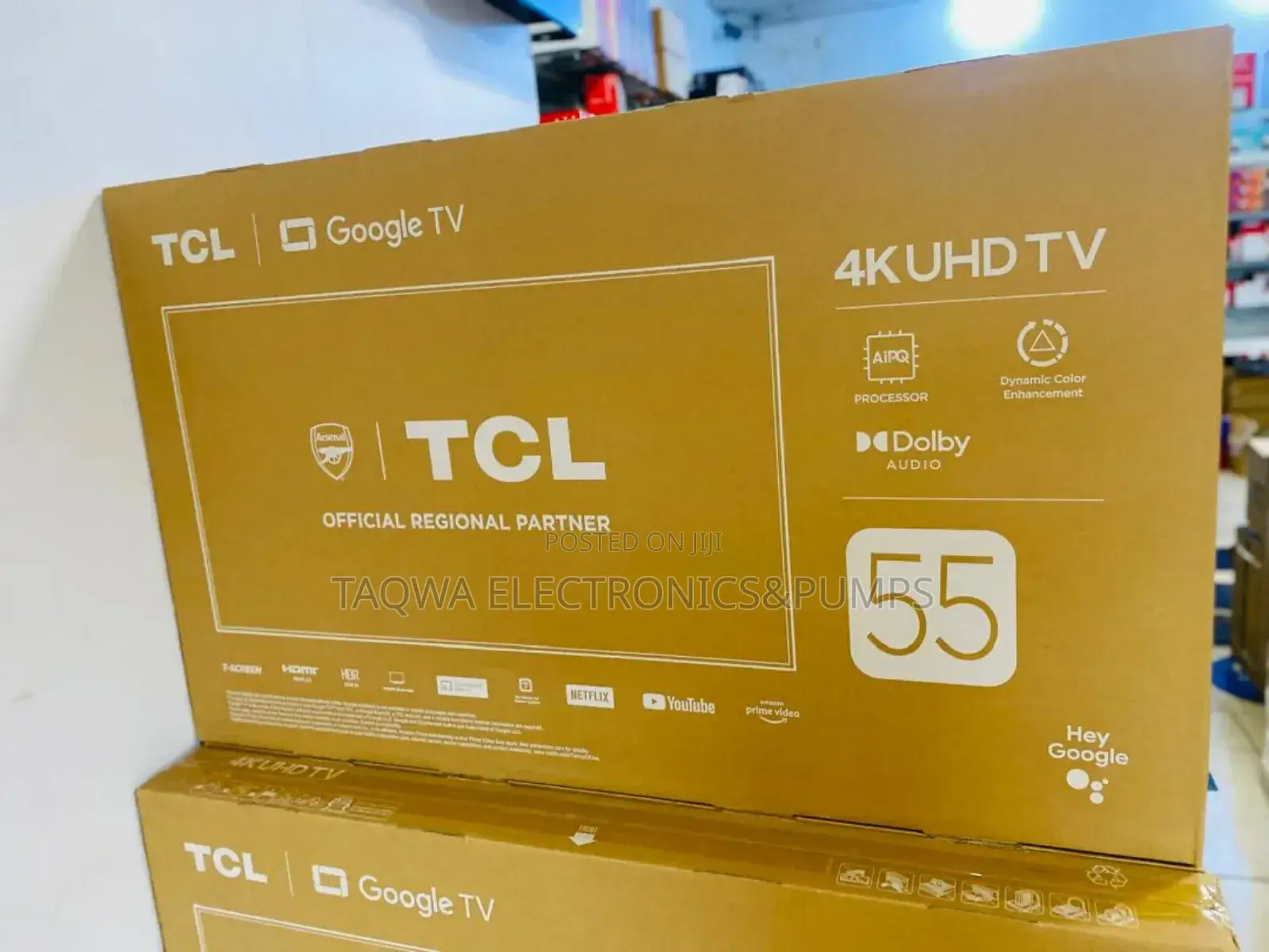 P635 TCL HDR Google Tv - 55 " Television