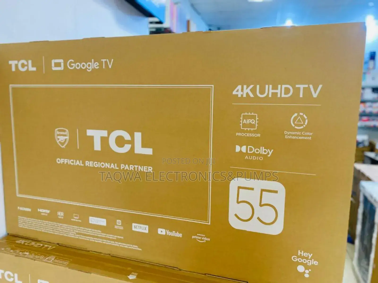 TCL 55 P635 Led Uhd 55"Smart Android Television