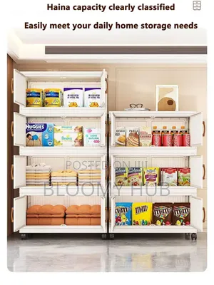 Plastic Foldable Wardrobe / Storage Cabinet (5 Layers)