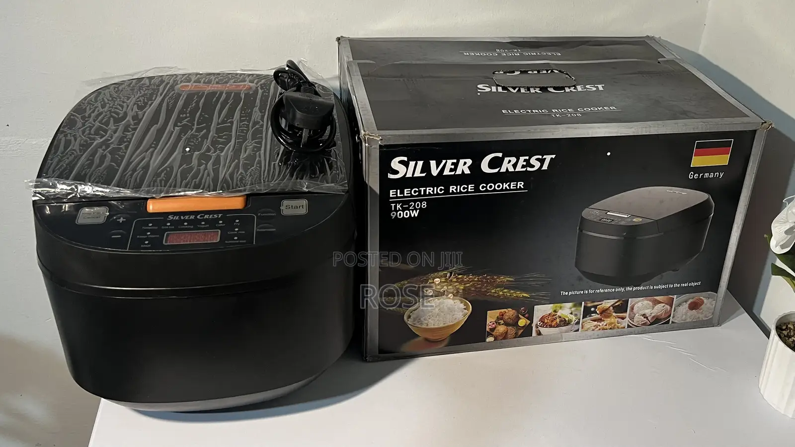 Silver Crest Electric Rice Cooker