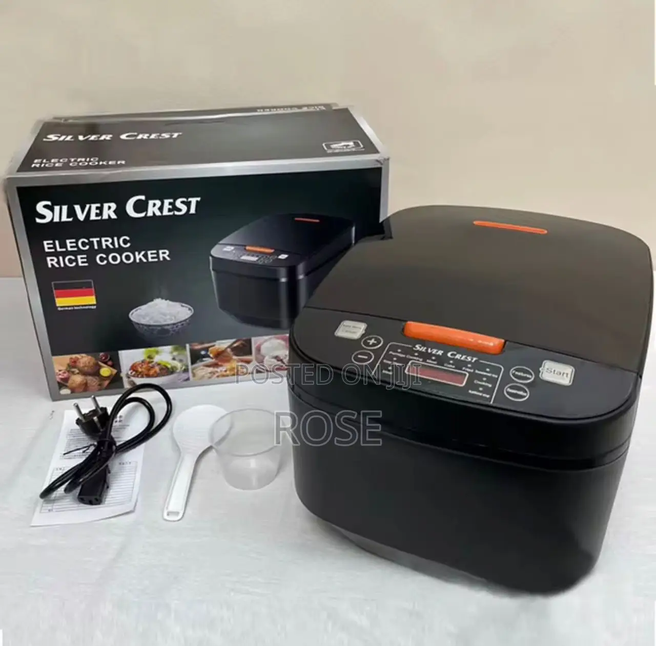 Silver Crest Electric Rice Cooker
