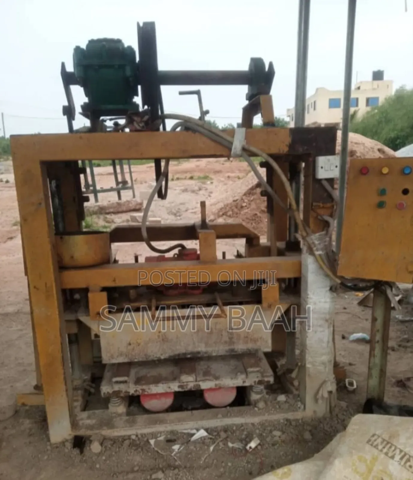 Strong Block Machine + Pan Mixer