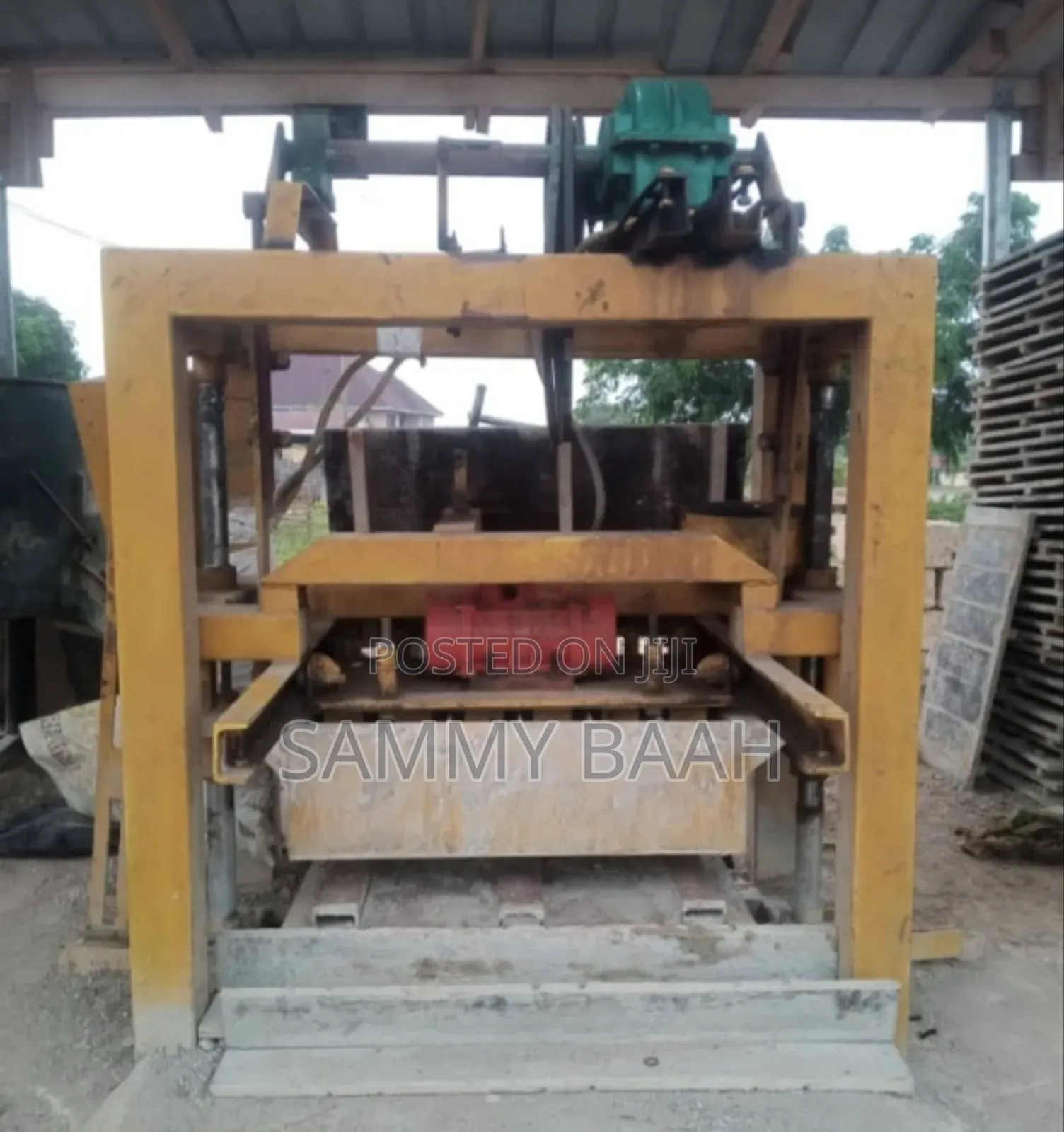 Strong Block Machine + Pan Mixer