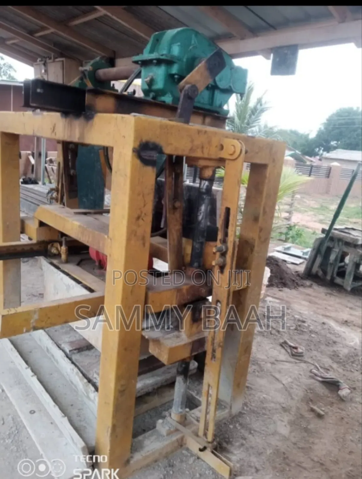 Strong Block Machine + Pan Mixer