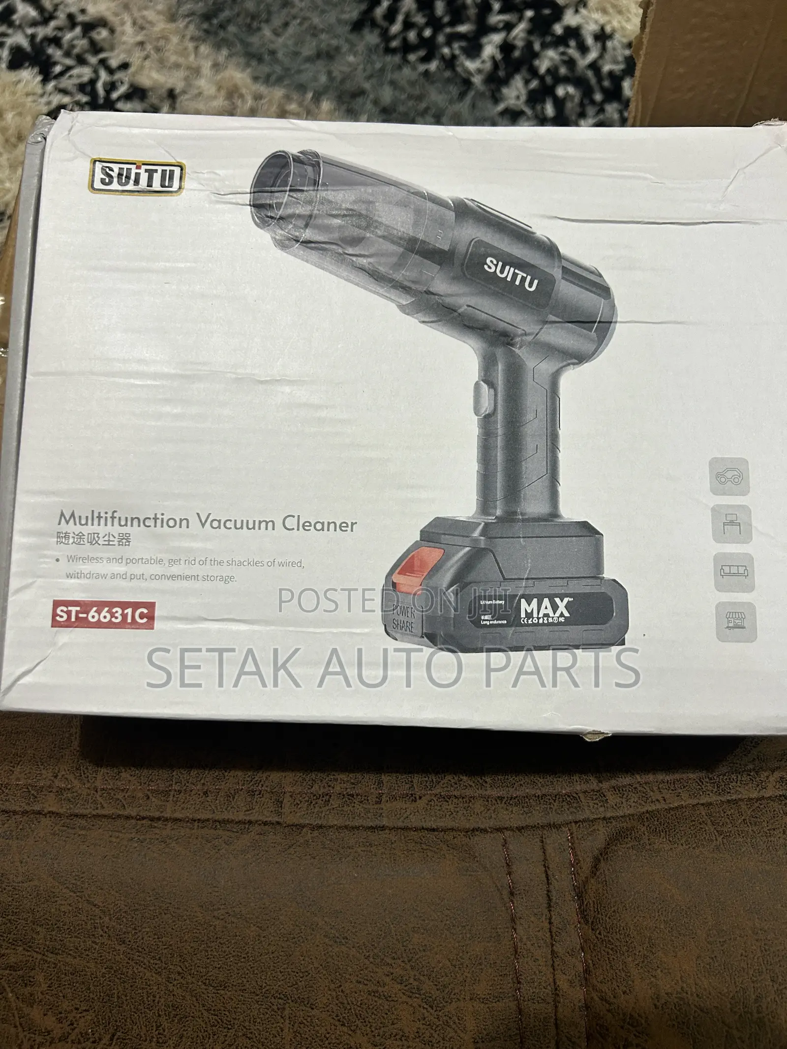 Car Wireless Vacuum Cleaner, Intelligent Vacuum, for Home and Car