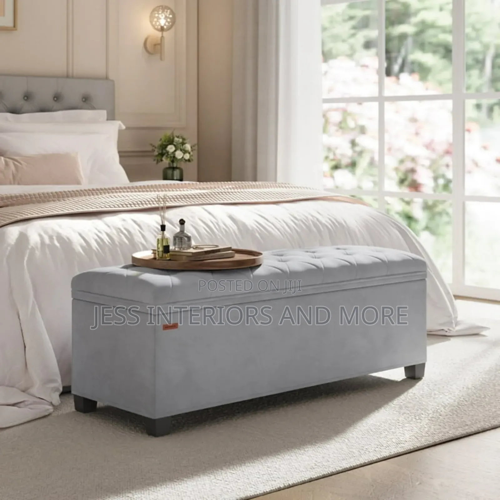 Storage Ottoman Bench Foot Rest
