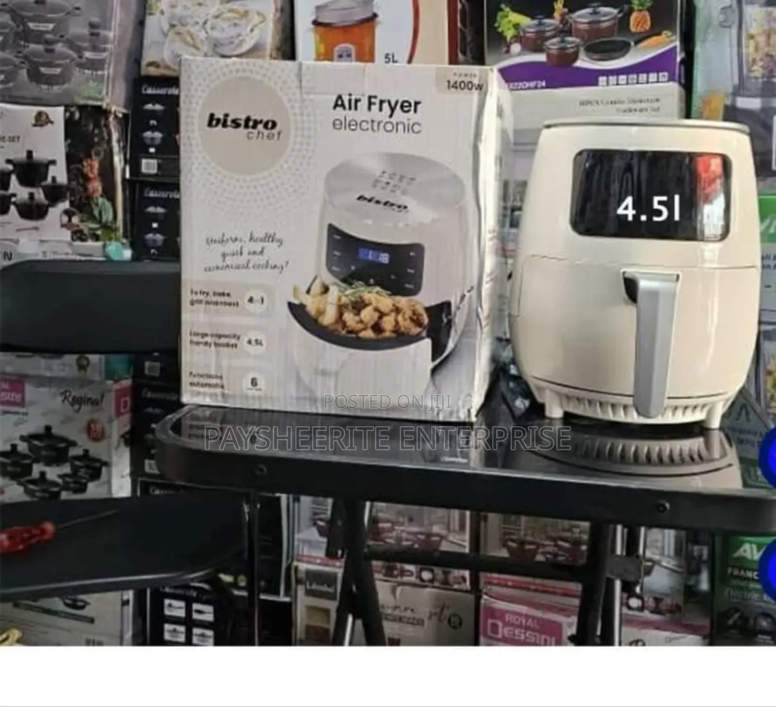 4.5l Bistro Chef Air Fryer 390gh