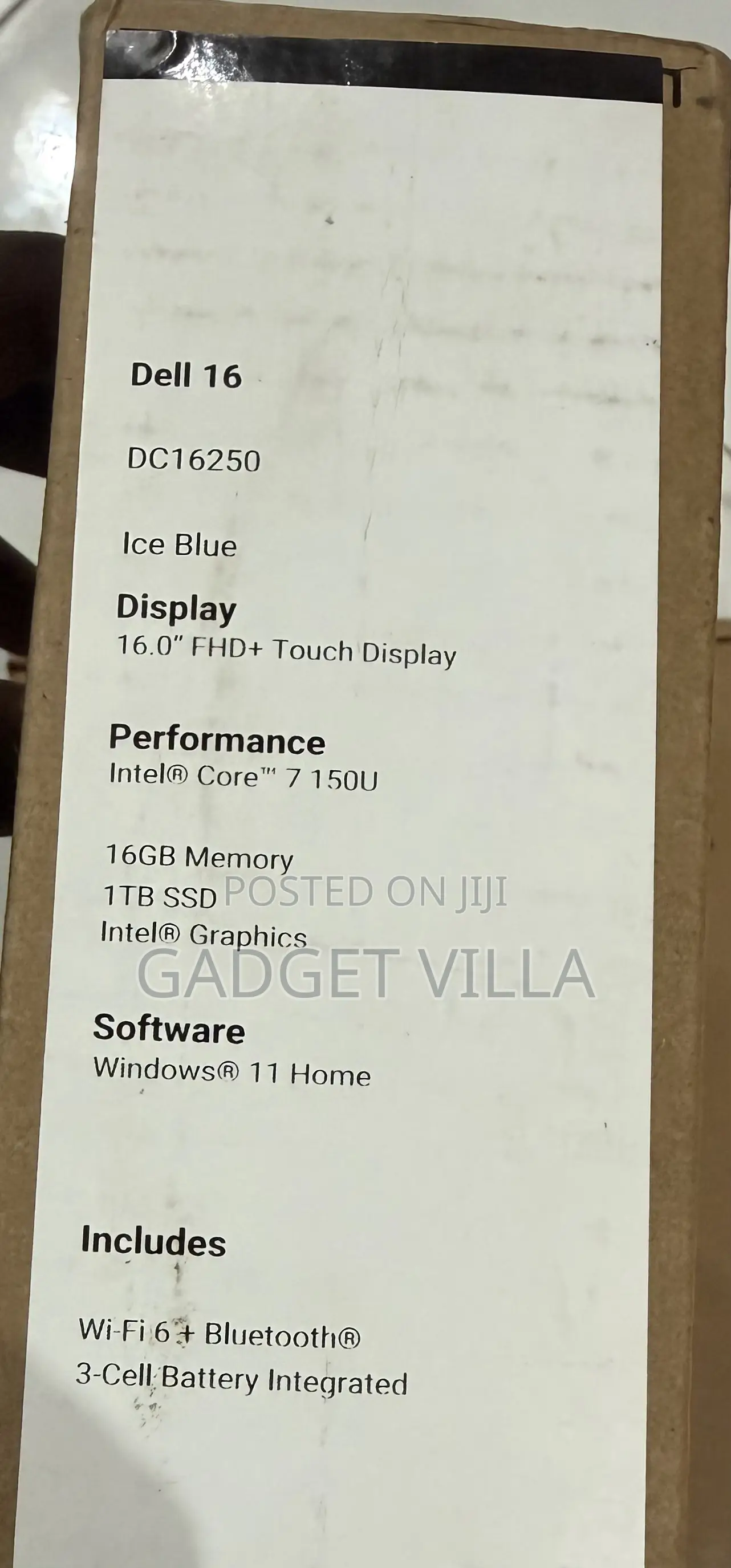 New Laptop Dell 16GB Intel Core i7 SSD 1T