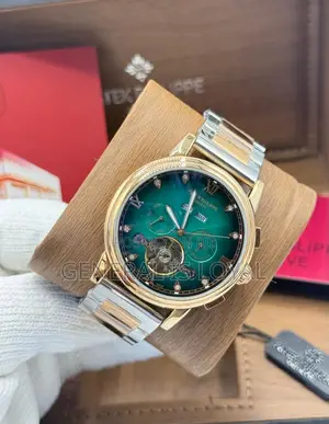 Patek Philippe Chronograph Steel And Rose Gold-toned Mens Watch