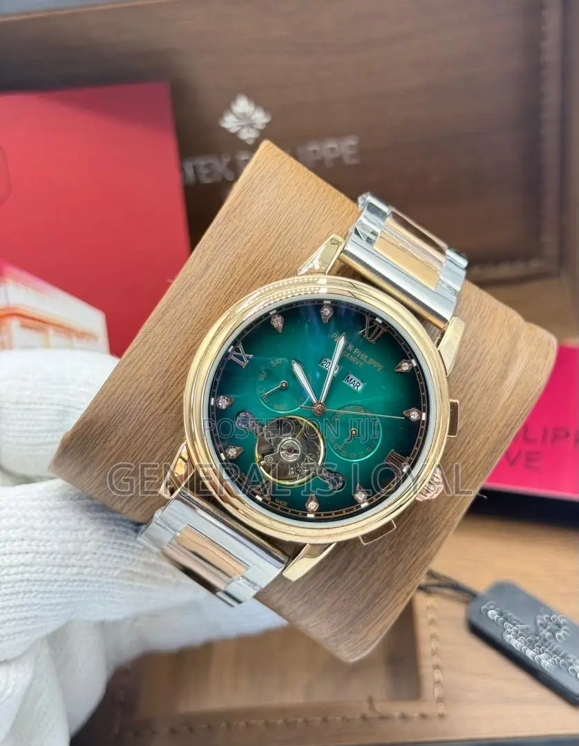 Patek Philippe Chronograph Steel And Rose Gold-toned Mens Watch