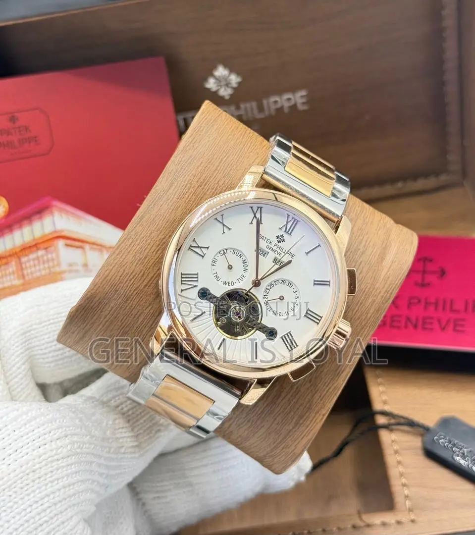 Patek Philippe Chronograph Steel And Rose Gold-toned Mens Watch