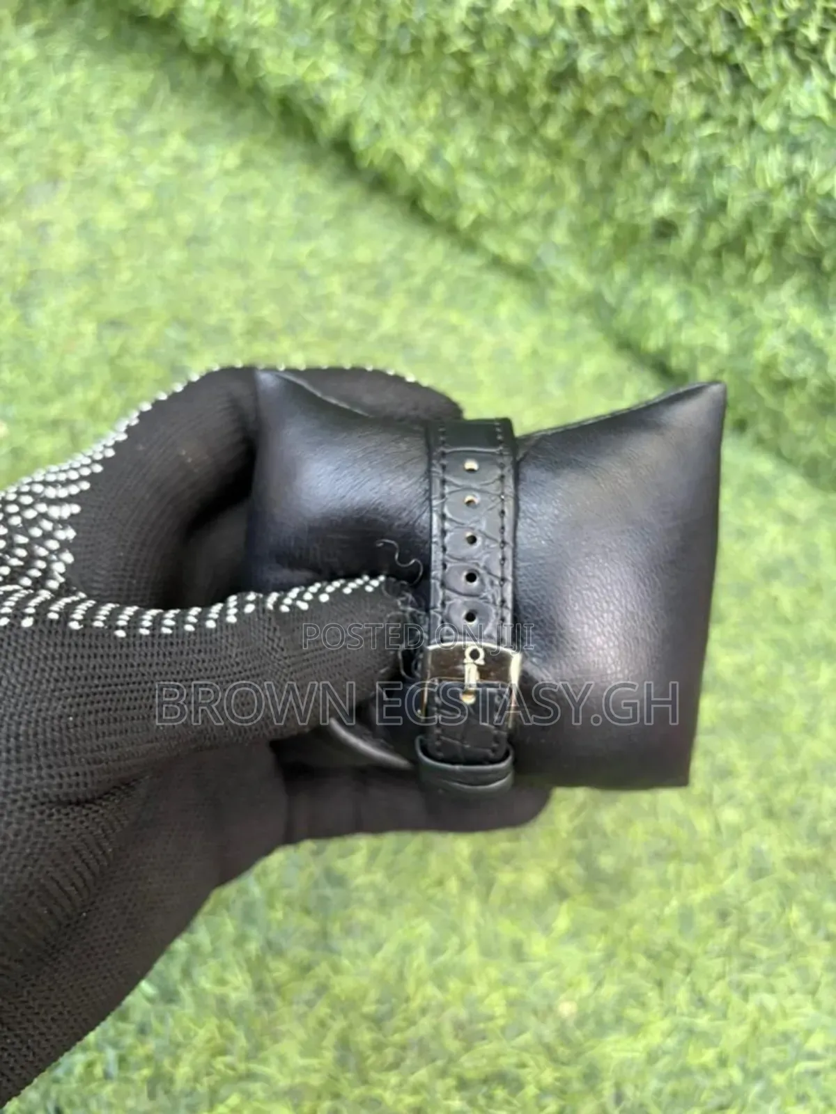 Omega Leather Ladies Watch