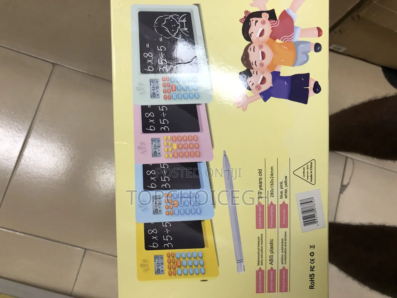 Kids Maths Education Tablet