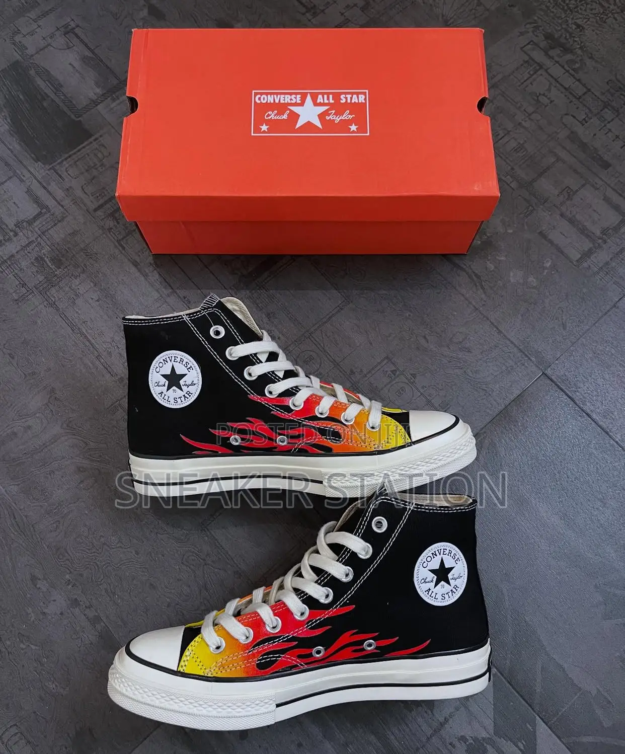 Converse Chuck Taylor Flames Available