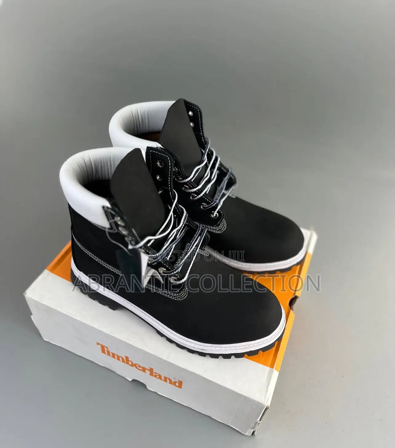 Timberland Boot Black/White Available