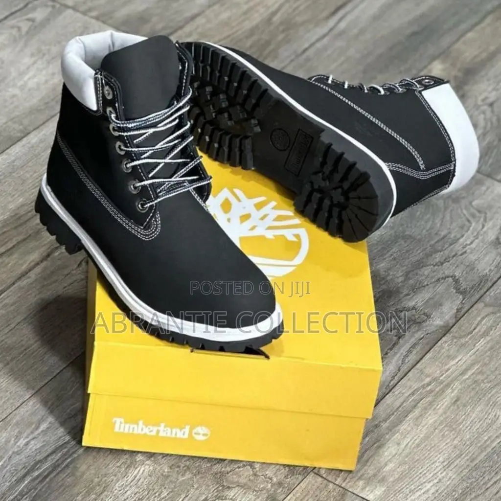 Timberland Boot Black/White Available