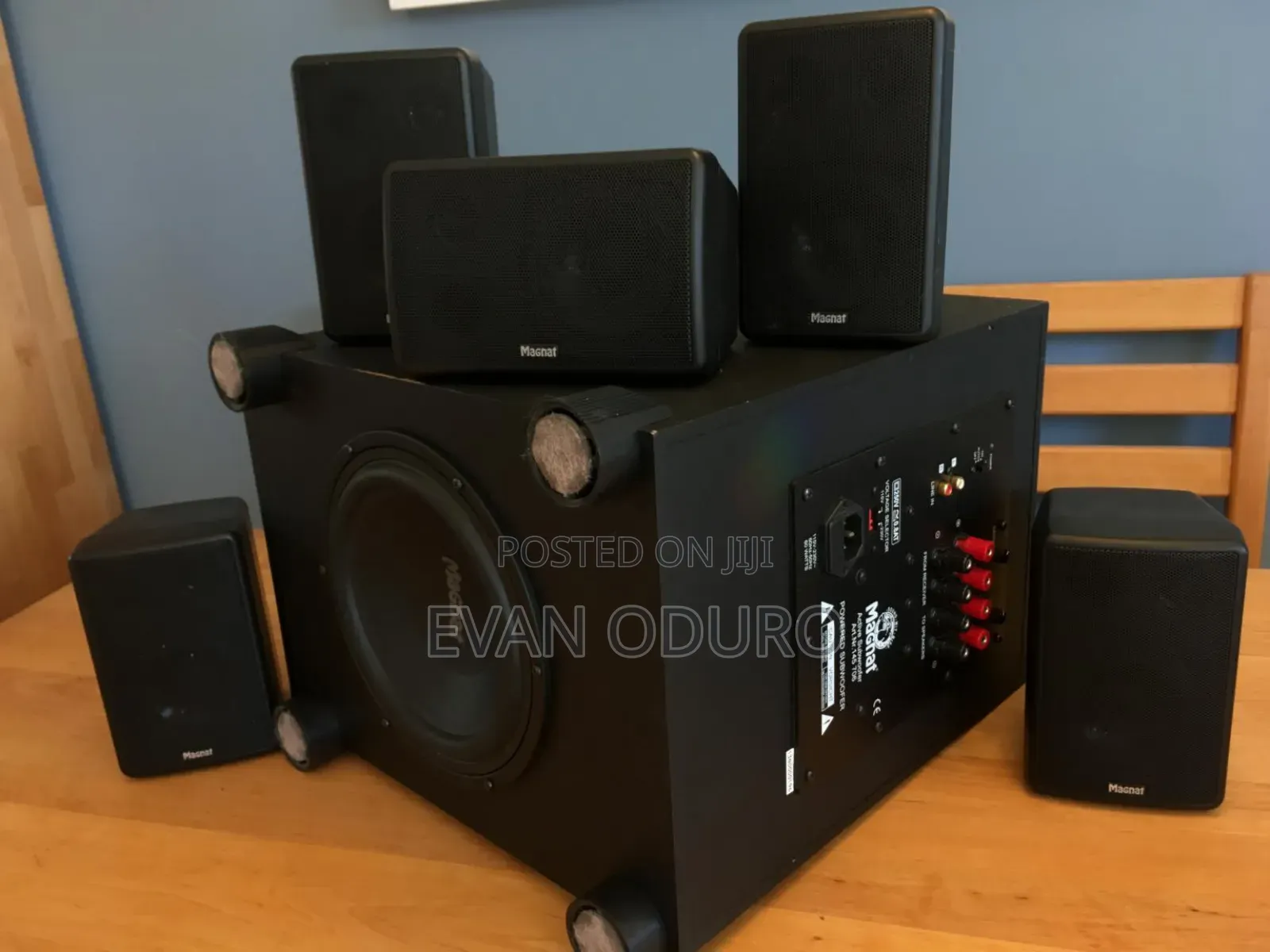 Powerful German Made Magnet 5.1 Full Set Bass and Surround Speakers