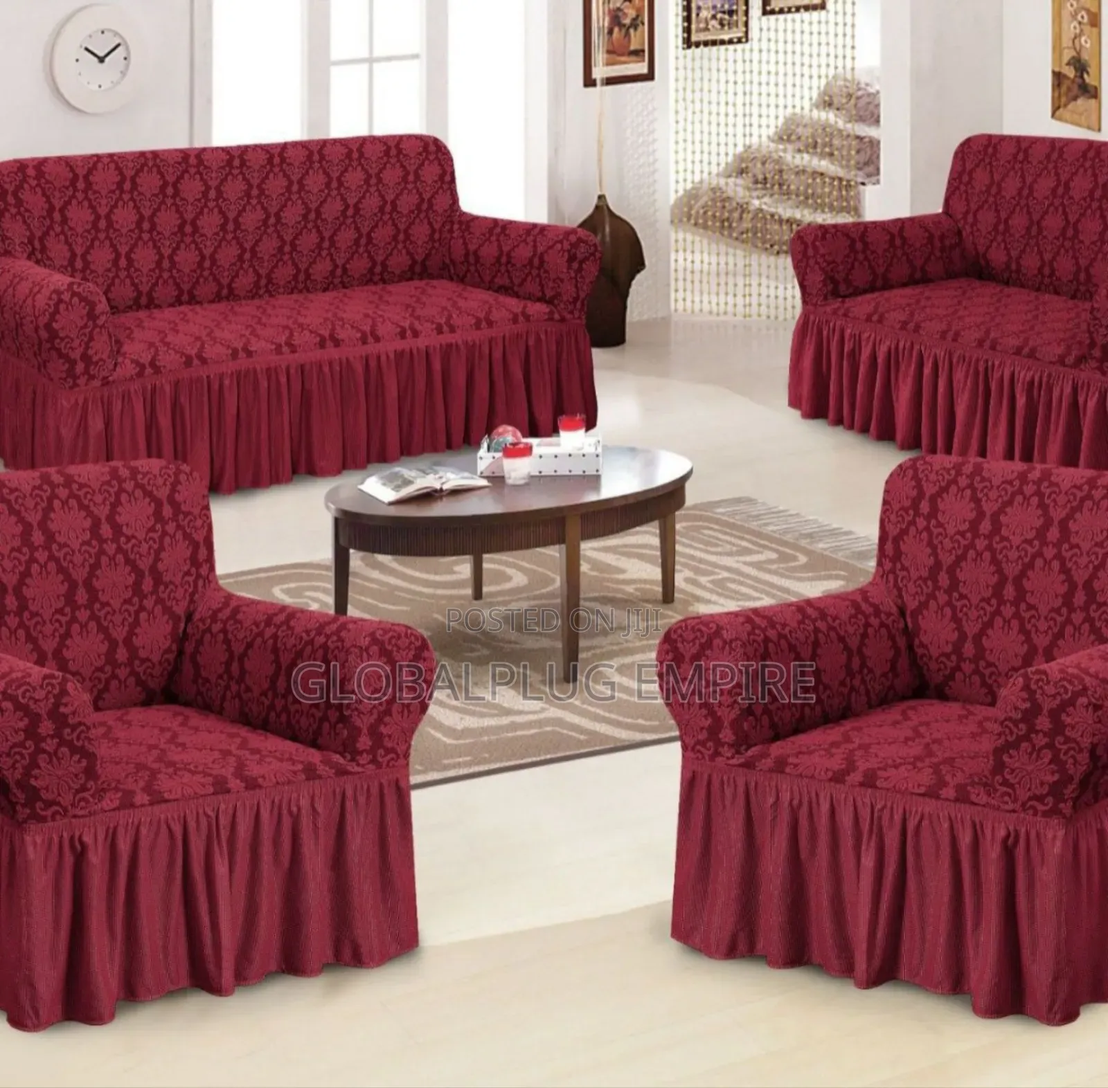 Premium Stretch Sofa Covers Made With High-quality Elastic Fabric