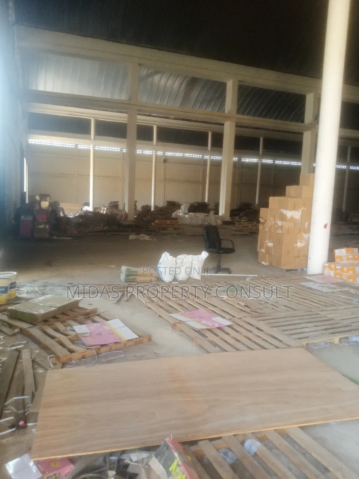 5000 SQM Self Compound Warehouse for Rent at Tema