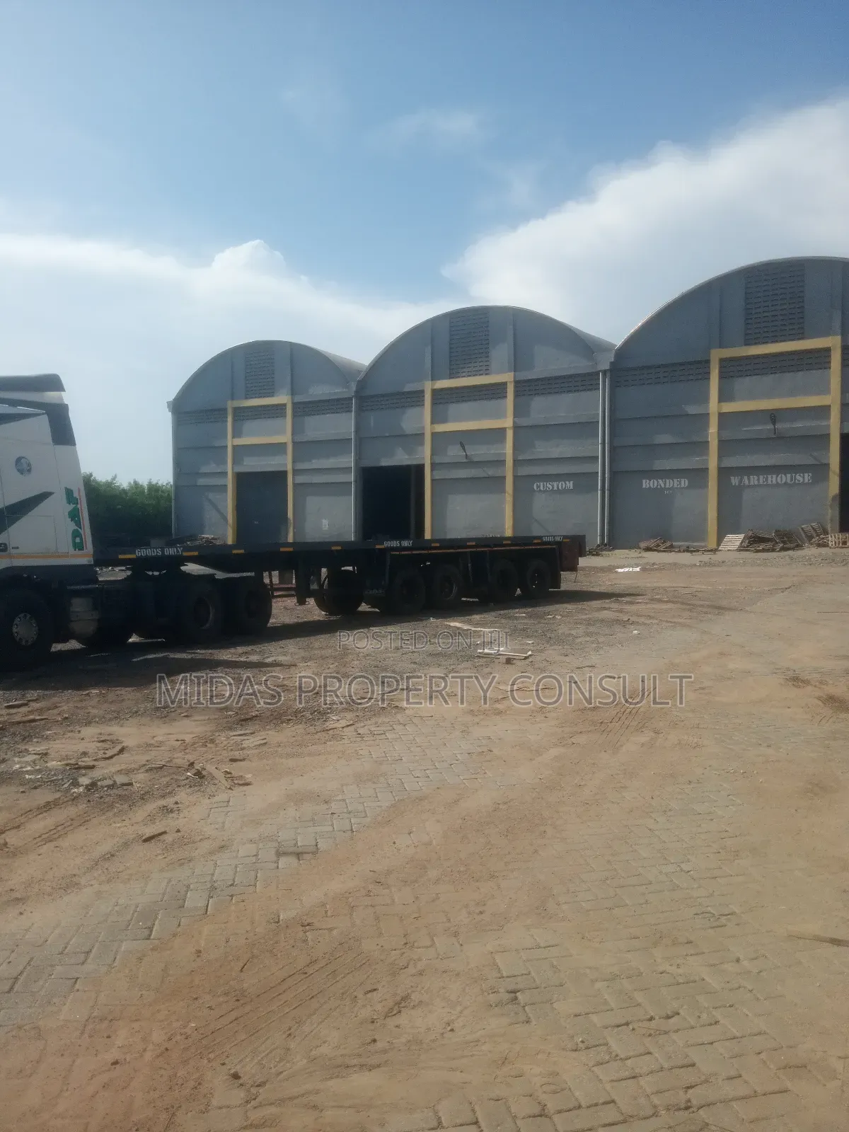5000 SQM Self Compound Warehouse for Rent at Tema