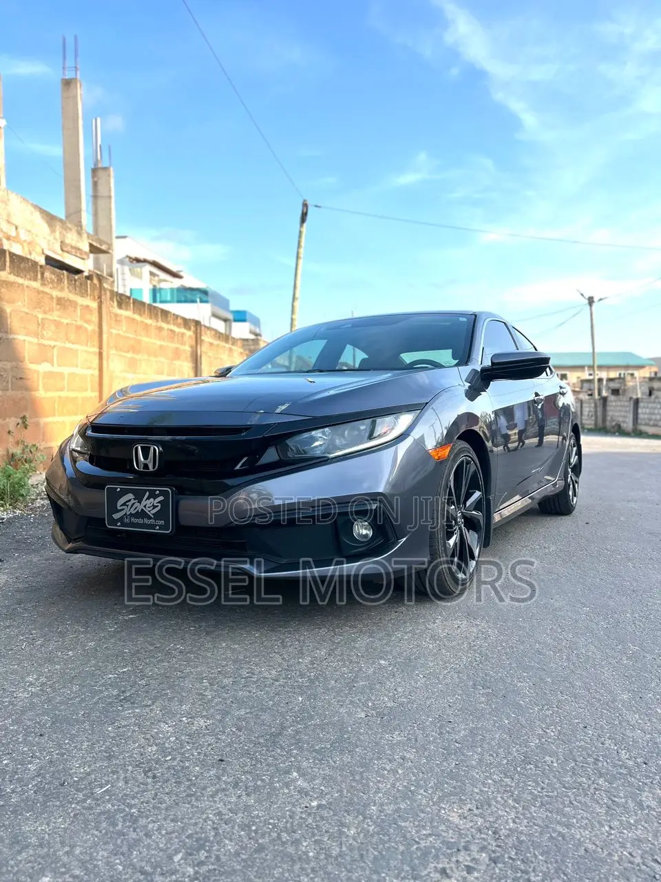 Honda Civic Sport Sedan 2020 Gray