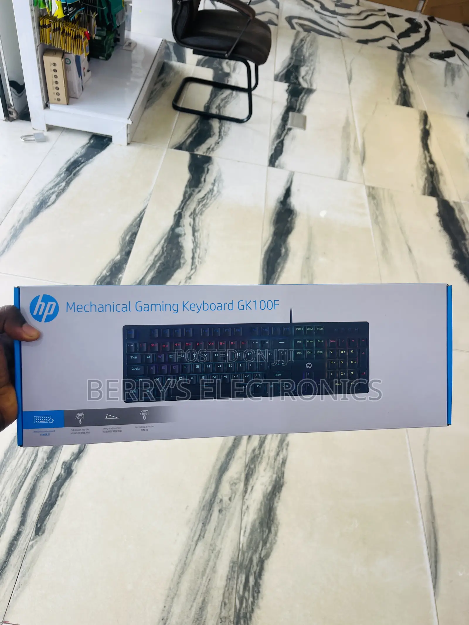 Mechanical Gaming Keyboard Gk 100f