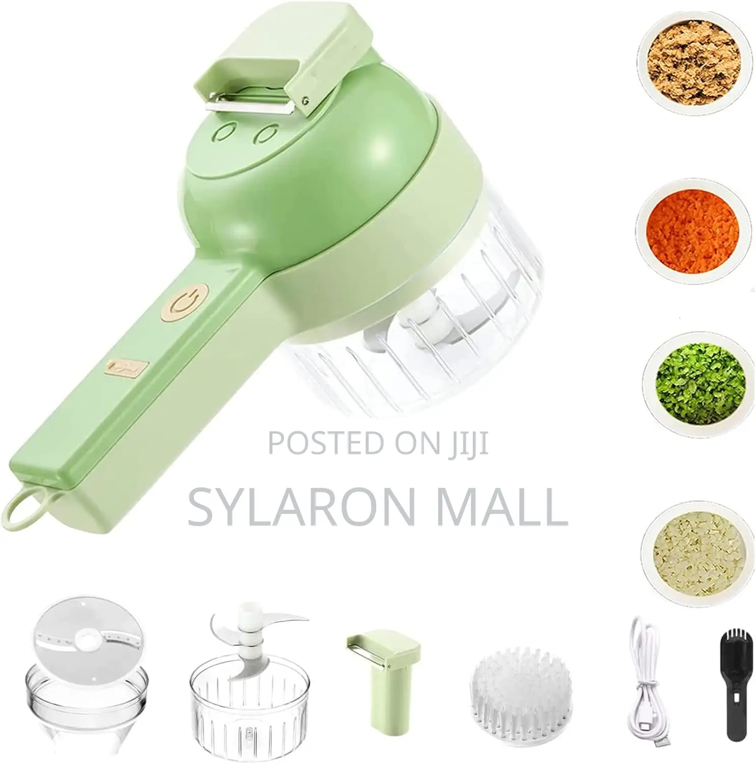 4 in 1 Multi-Function Electric Food Chopper Grinder