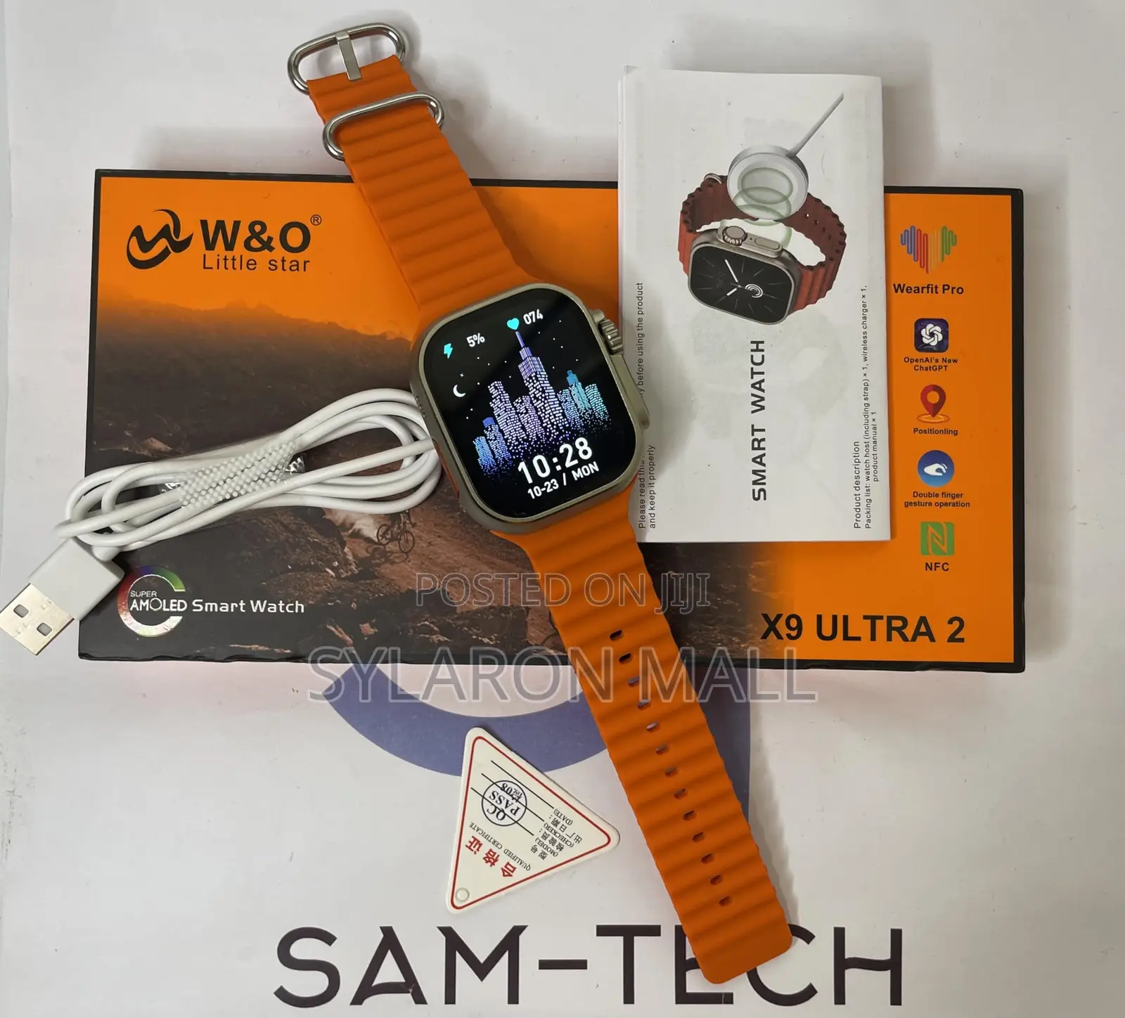 4g Amoled Smartwatch – Dual Strap Edition