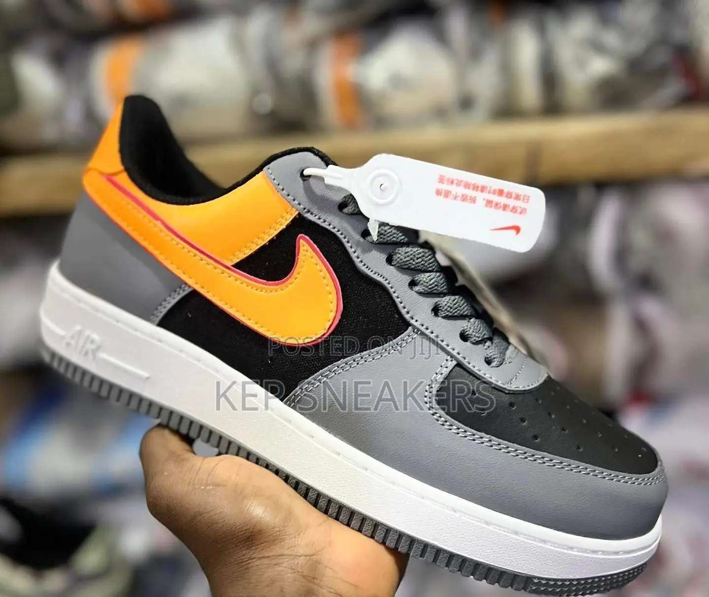 Nike Air Force 1 Low “Orange Swoosh”