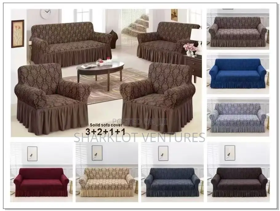 Original Jacquard Sofa Covers 4pcs Set