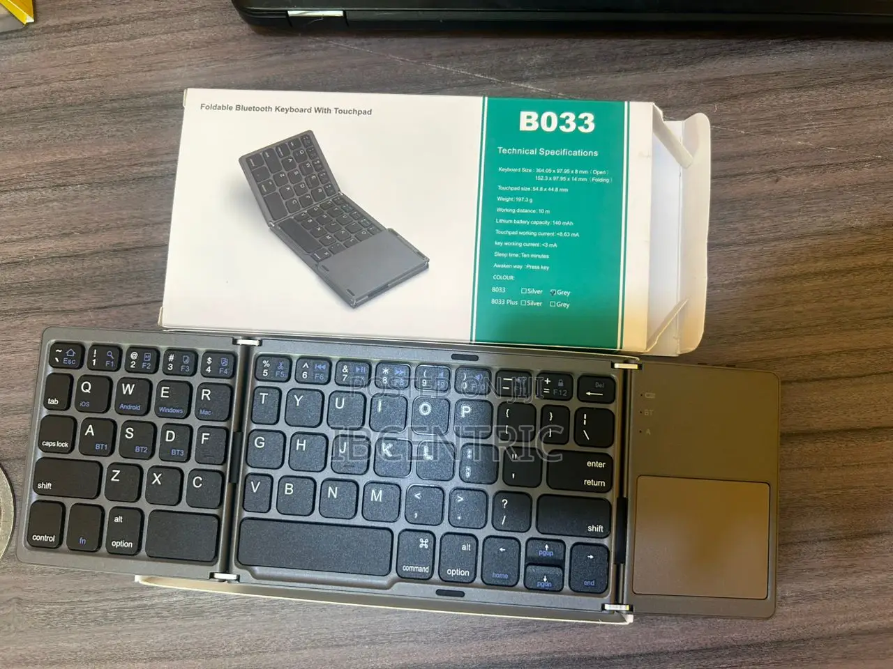 Bo33 Foldable Bluetooth Keyboard