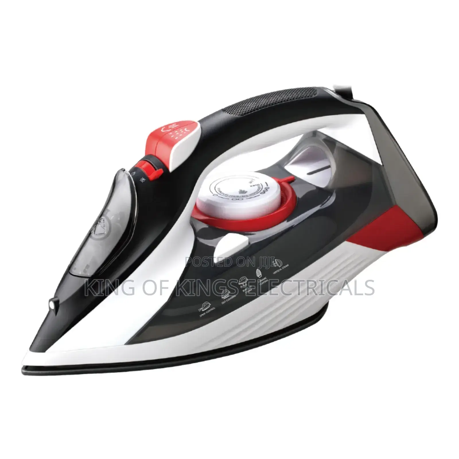 Elbee Smr6 Steam Iron(White Black)