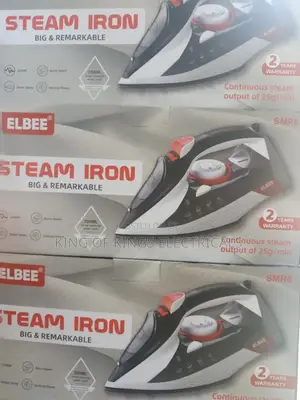 Elbee Smr6 Steam Iron(White Black)
