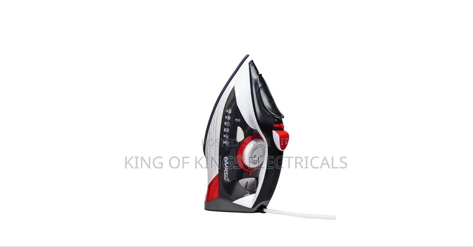 Elbee Smr6 Steam Iron(White Black)