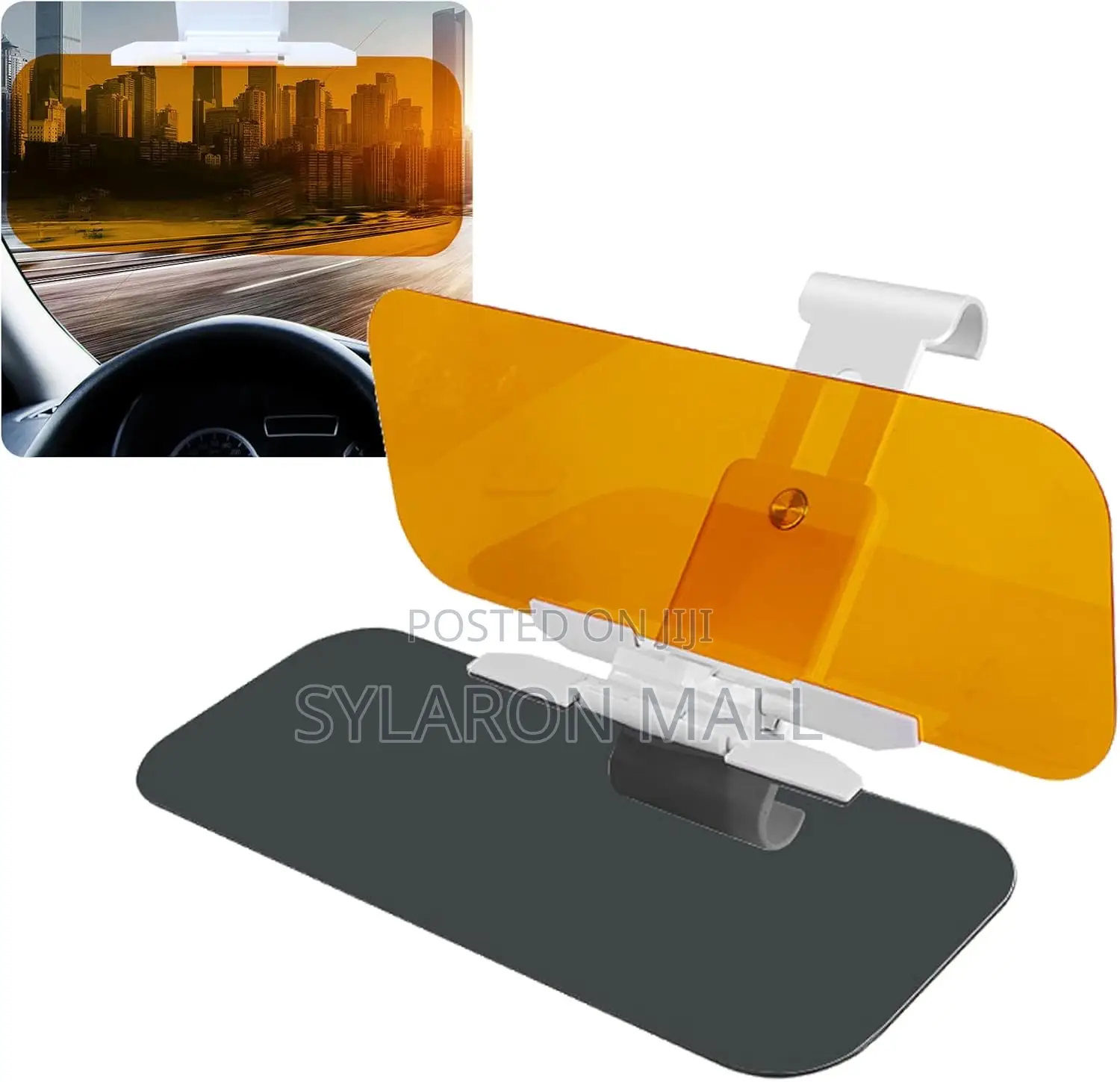 Hd Vision Day Night Car Visor – Anti-Glare Sunshade