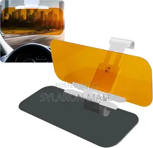 Hd Vision Day Night Car Visor – Anti-Glare Sunshade