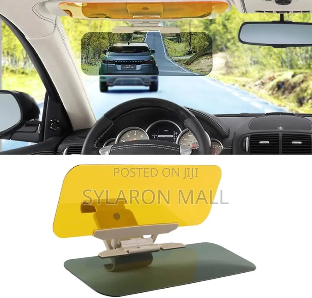 Hd Vision Day Night Car Visor – Anti-Glare Sunshade