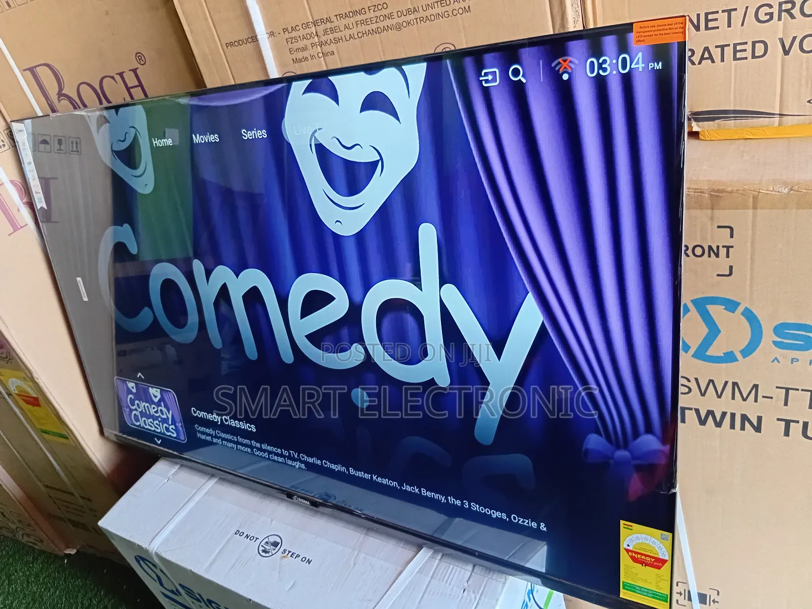 55 Inches of Brilliance – Sigma Smart -Tv