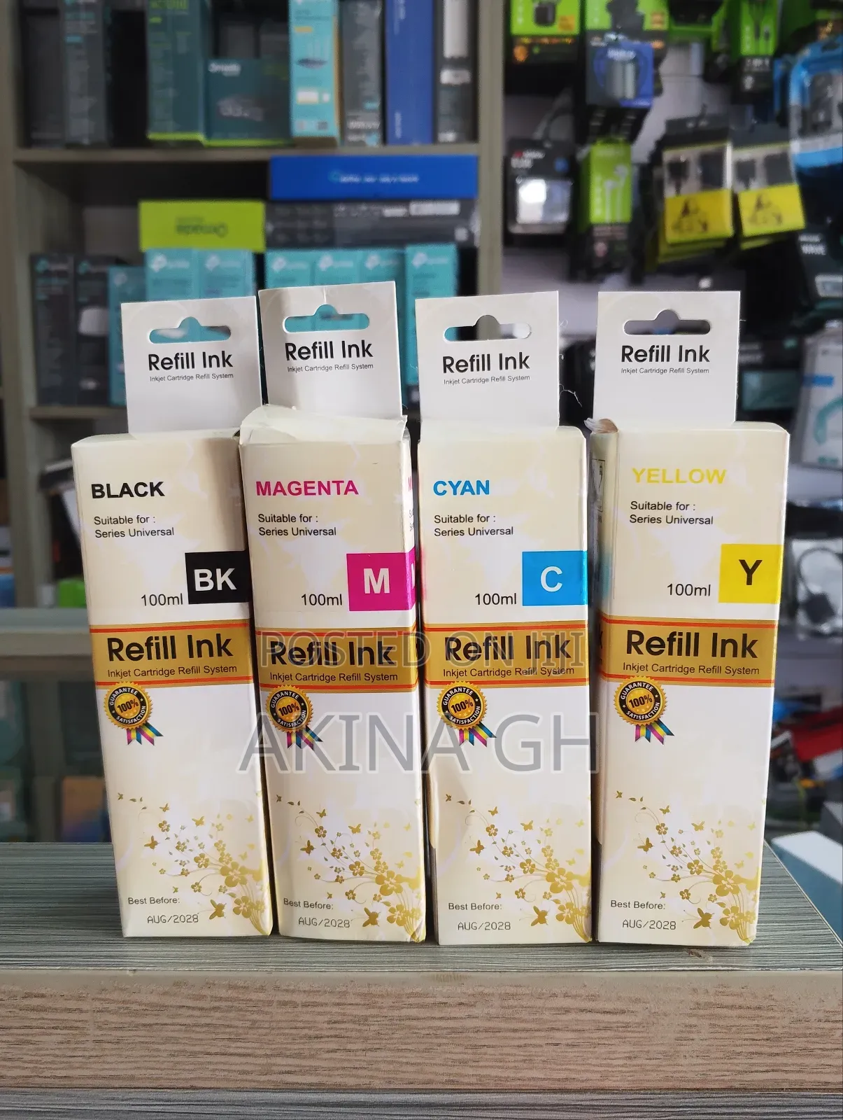 Premium Universal Dye Ink for Hp Canon and Epson Printers 100ml
