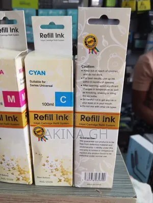 Premium Universal Dye Ink for Hp Canon and Epson Printers 100ml
