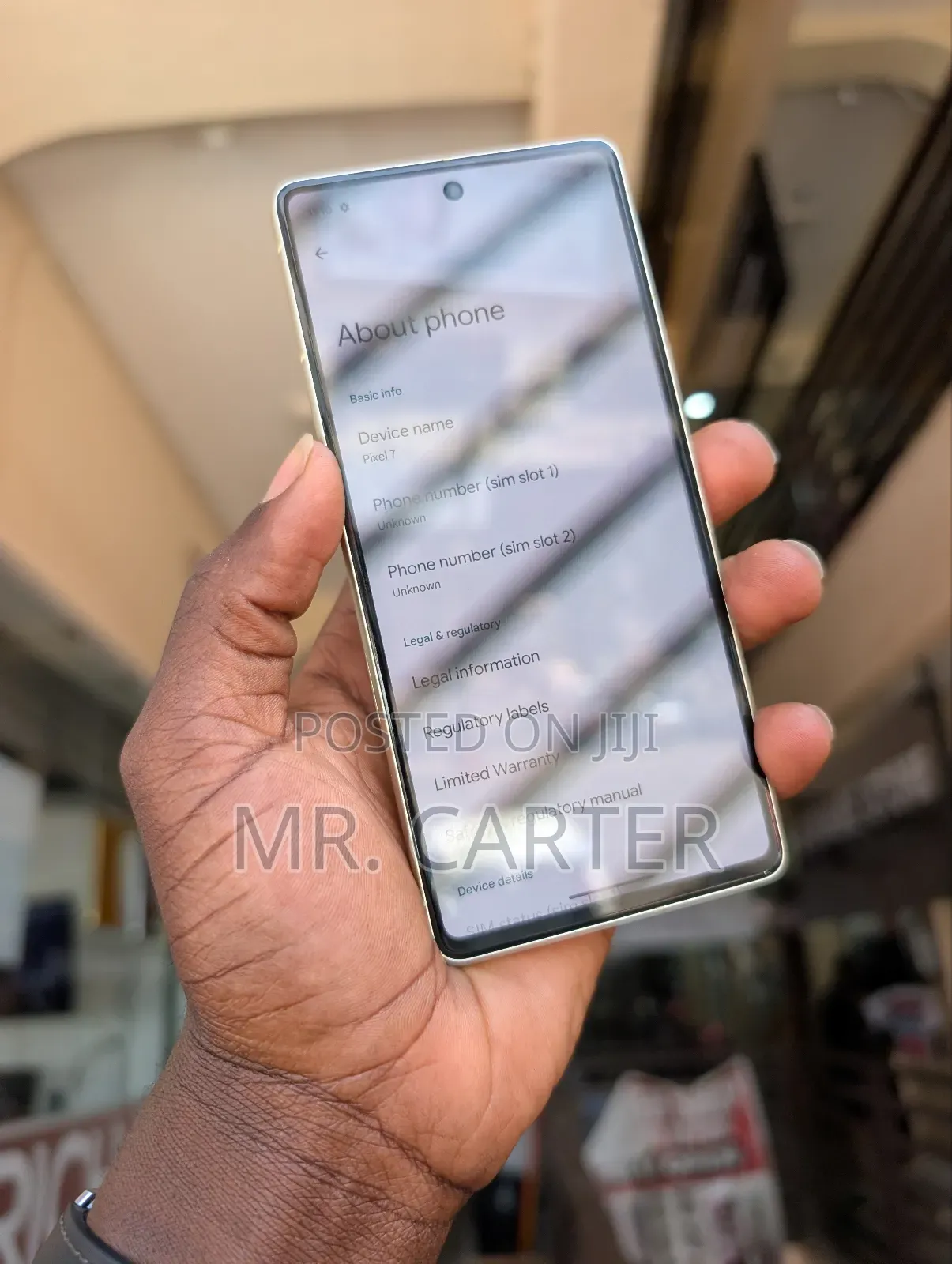New Google Pixel 7 128 GB Yellow