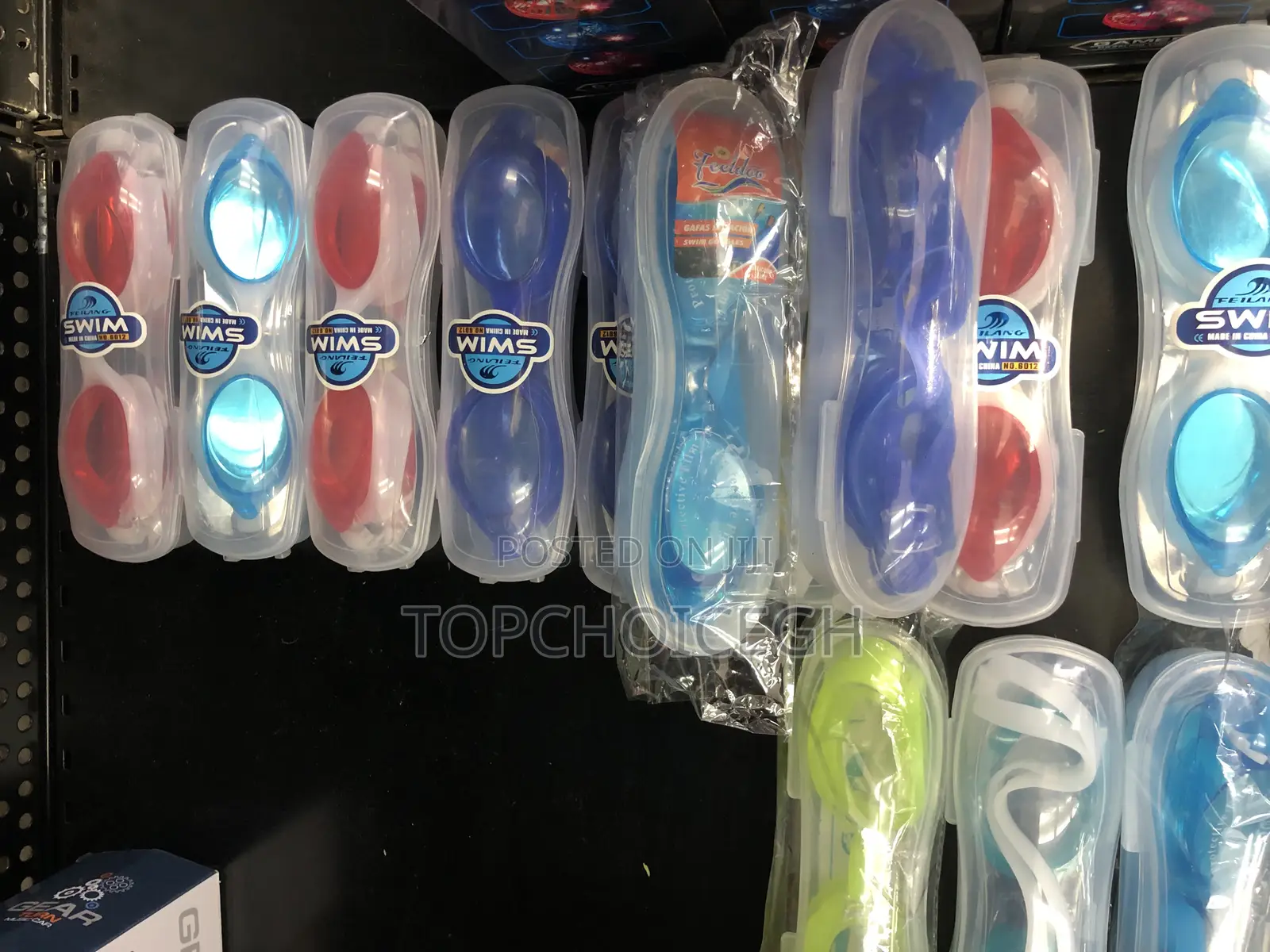 Kids Clear Anti Fog Swimming Goggles