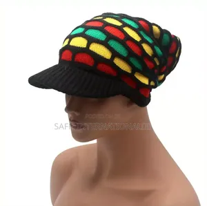 ♡Jamaican Classic Breathable Man/Woman Reggae Rasta Hat" From Uptown♡