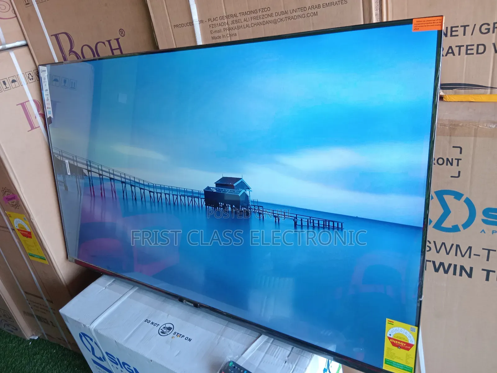 Sigma 55” Smart Uhd Tv – Model 55p635, Clear Picture