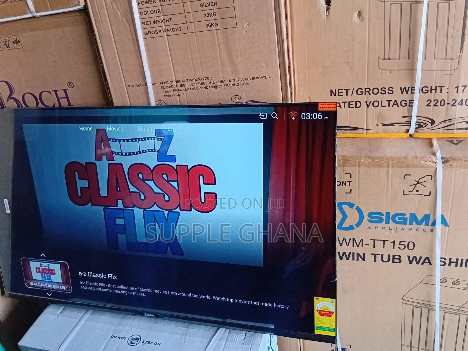 Sigma 55 Inches Smart Tv – High Definition Experience!