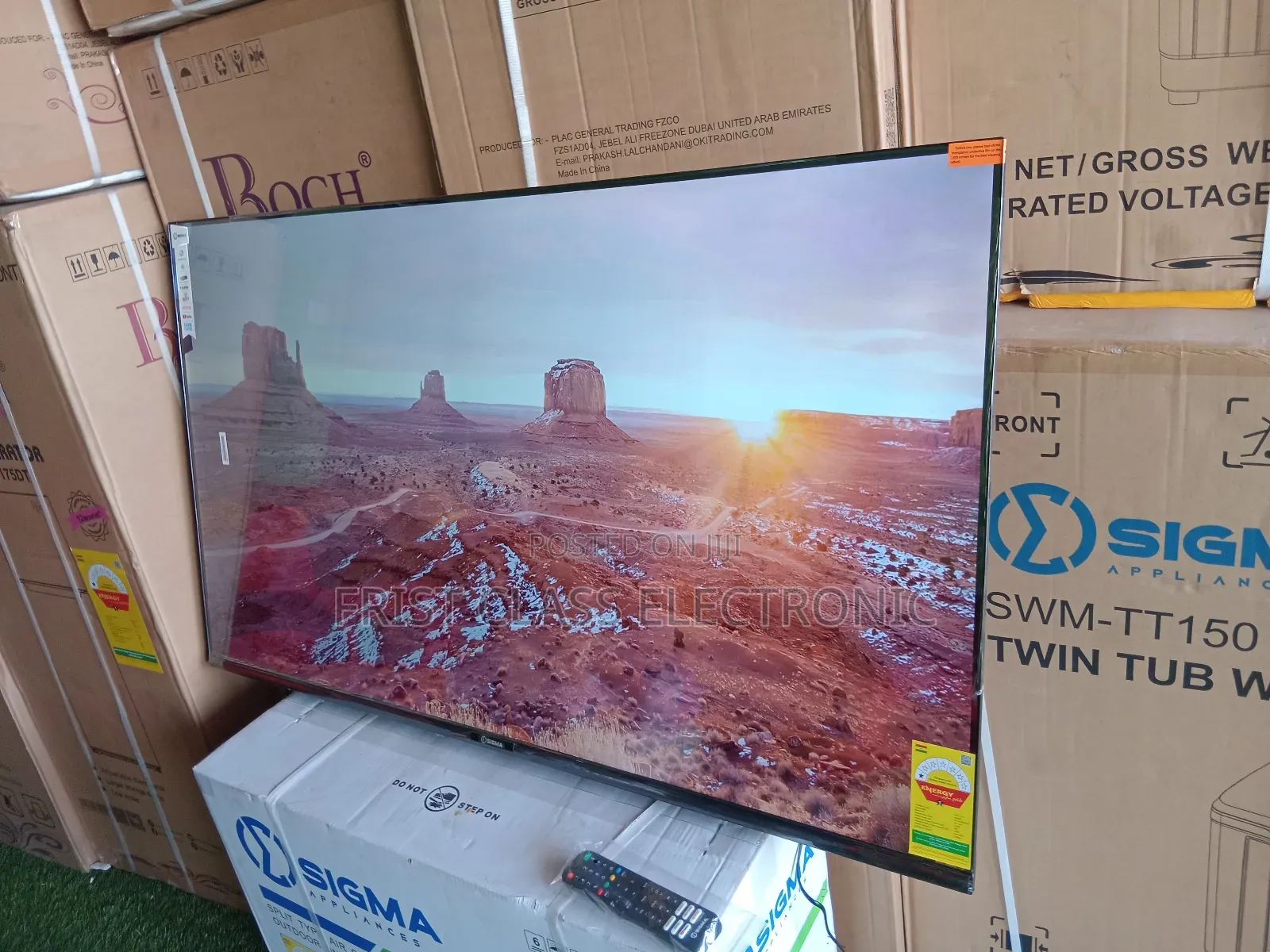 Sigma 55” Ultra Hd Smart Tv – Big Screen, Big Value
