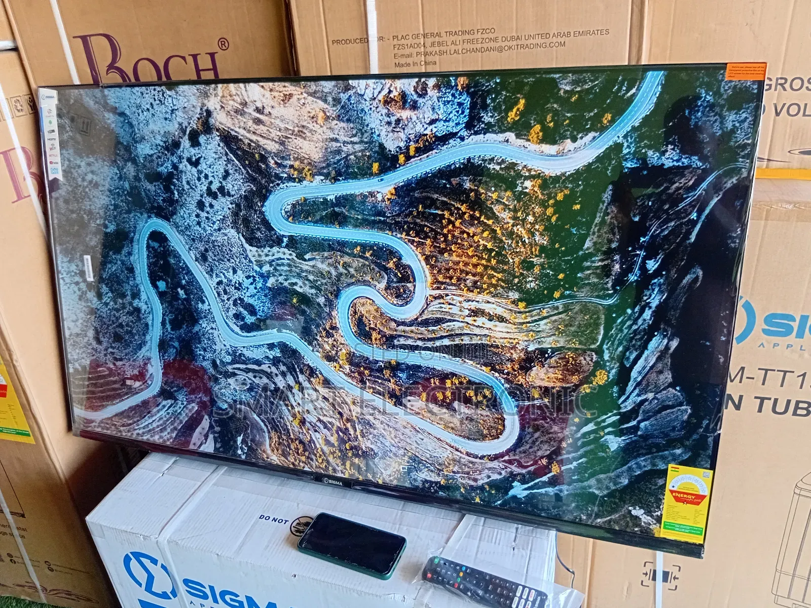 Smart Viewing, Smarter Living – Sigma 55” Tv