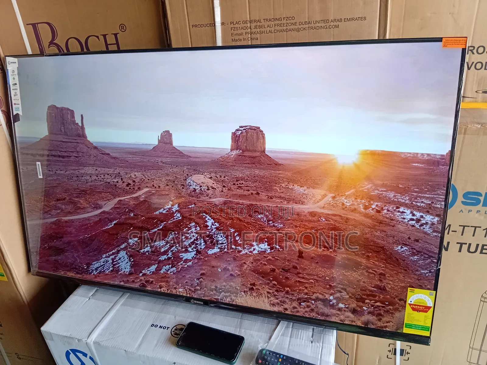 Smart Viewing, Smarter Living – Sigma 55” Tv