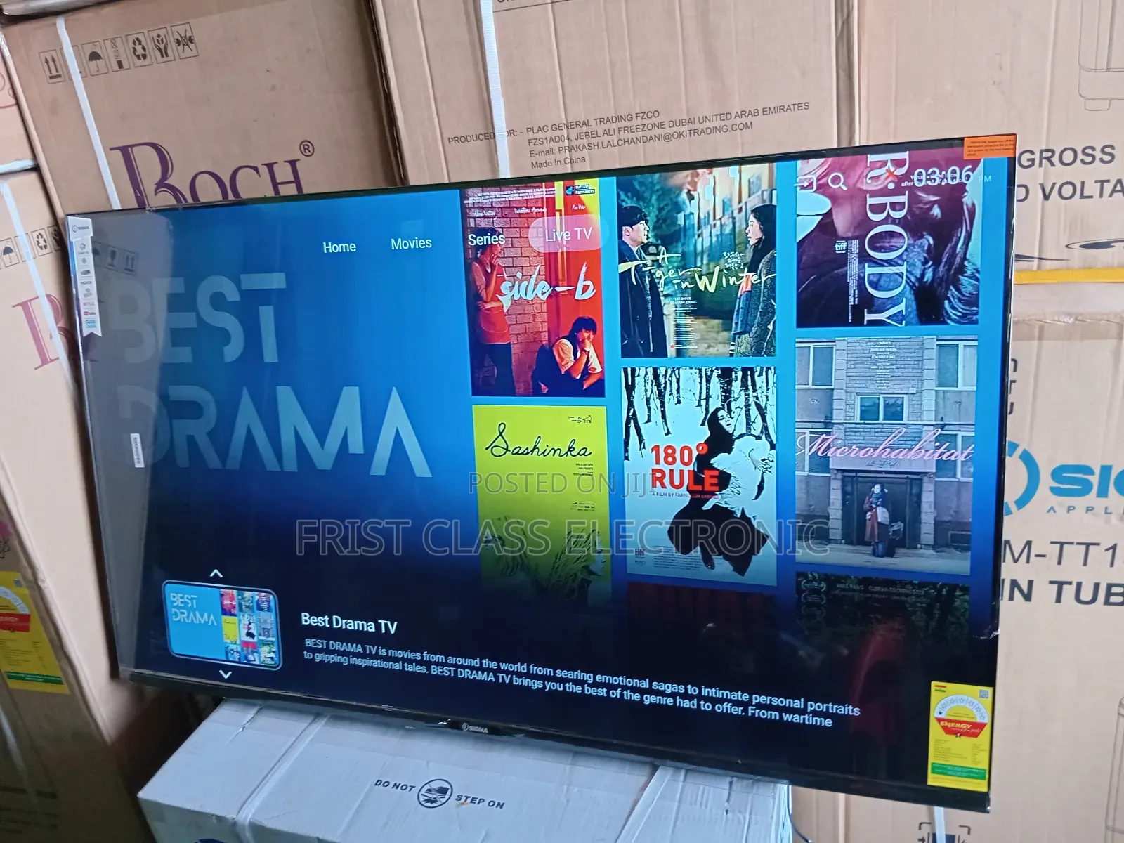 Sigma 55” Uhd Smart Tv – Perfect for Netflix Youtube