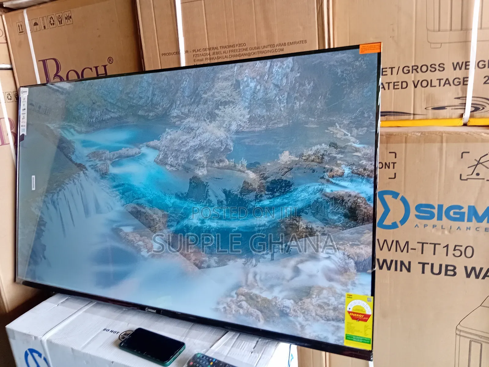 Sigma 55" Smart Tv – Enjoy Netflix Youtube in Hd!